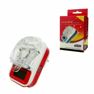 شارژر دیواری مدل LCD USB