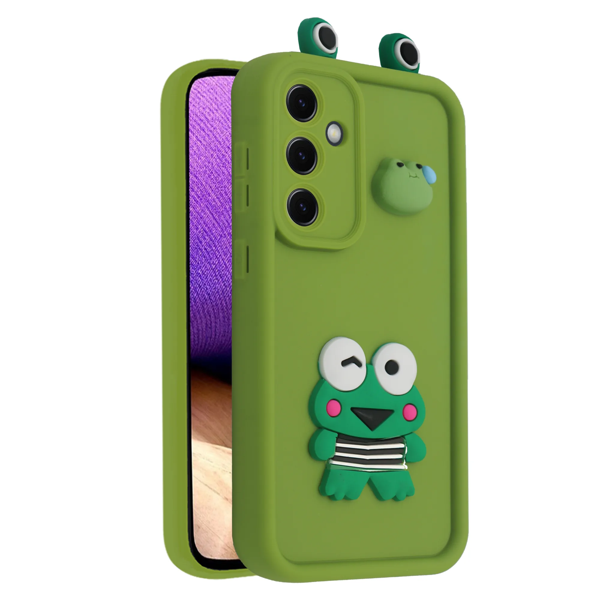 کاور مدل KittyFrog مناسب برای گوشی موبایل سامسونگ Galaxy A56