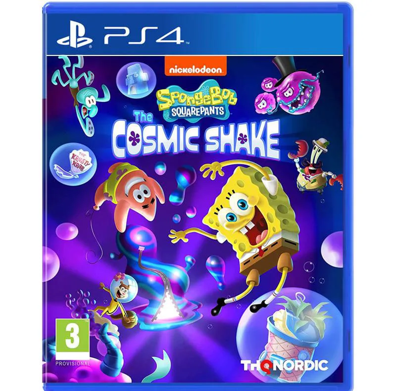 بازی SpongeBob SquarePants: The Cosmic Shake نسخه دیسک بلوری مخصوص PS4