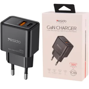 شارژر دیواری 30 وات 2 پورت یسیدو مدل YC64