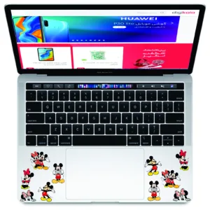 استیکر لپ تاپ راتیانا مدل mickey mouse بسته 10 عددی