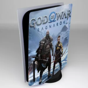 برچسب کنسول و دسته بازی و هدفون PS5 مدل god of war ragnarok مناسب دستگاه دیسک خور