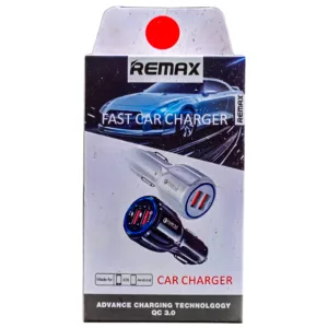 شارژر فندکی ۲۰ وات ریمکس مدل ۲ خروجی USB