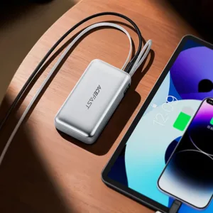 پاوربانک 35 وات ایس فست مدل M32 ظرفیت 10000 میلی‌آمپرساعت به همراه کابل USB-C
