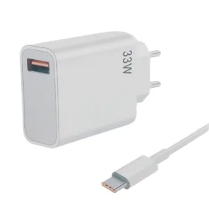 شارژر دیواری 33 وات مدل mie به همراه کابل USB-C
