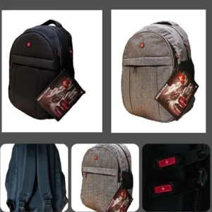 کوله پشتی لپ تاپ مدل سوییس کد 0030 مناسب برای لپ تاپ 14.1 تا 15.6 اینچی