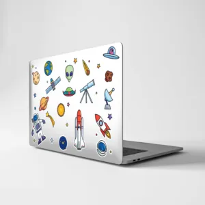 استیکر لپ تاپ مدل space مجموعه 20 عددی