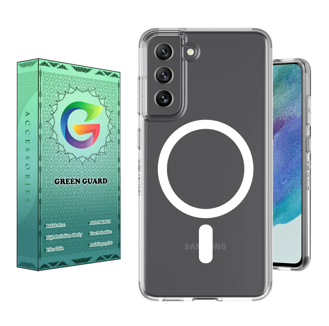 کاور گرین گارد مدل CR_Magsafe کد Clear 49 مناسب برای گوشی موبایل سامسونگ Galaxy S21 FE