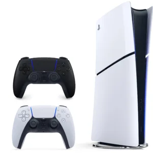 کنسول بازی سونی مدل PlayStation 5 Slim Digital Edition ظرفیت 825 گیگابایت ریجن CFI-2116 اروپا به همراه دسته اضافی