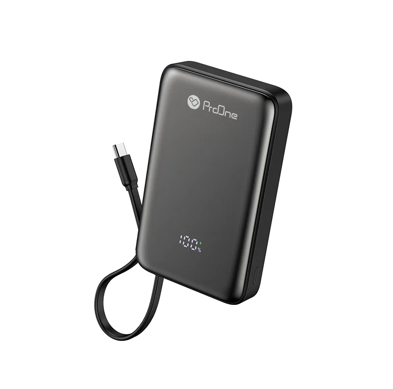 پاوربانک بی‌سیم 22.5 وات پرووان مدل POWER CORE PPB5123 ظرفیت 10000 میلی‌آمپرساعت