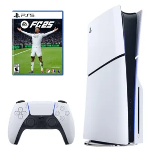 کنسول بازی سونی مدل PlayStation 5 Slim ظرفیت یک ترابایت ریجن 2016A اروپا به همراه بازی EA Sports FC 25