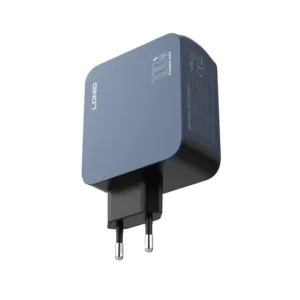 شارژر دیواری 100 وات 5 پورت الدینیو مدل Q8 به همراه کابل USB-C