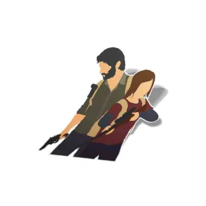 استیکر لپ تاپ طرح The Last of Us کد ST1848