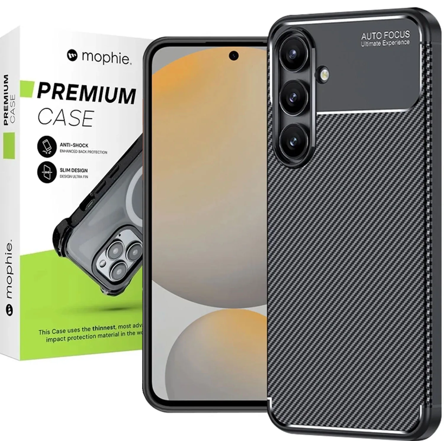 کاور موفی مدل Carbon-S24FE مناسب برای گوشی موبایل سامسونگ Galaxy S24 FE
