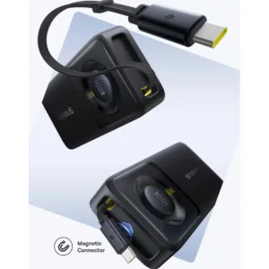 پاوربانک بیسوس مدل Free2Pull 65W ظرفیت 20000 میلی آمپر ساعت به همراه کابل USB-C