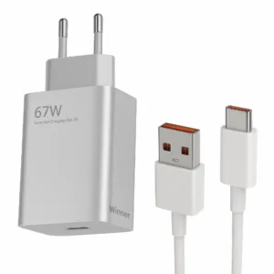 شارژر دیواری 67 وات واینر مدل Note 13 Pro به همراه کابل USB-C