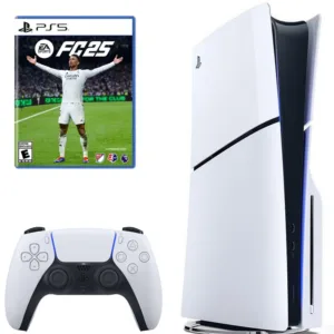 کنسول بازی سونی مدل PlayStation 5 Slim ظرفیت یک ترابایت ریجن 2016A اروپا به همراه بازی EA Sports FC 25