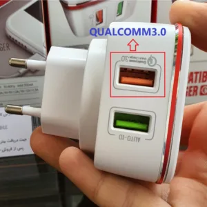 شارژر دیواری الدینیو  مدل A2405Q به همراه کابل تبدیل USB-C