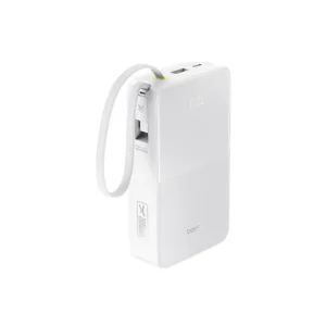 پاوربانک بی‌سیم 22.5 وات بیسوس مدل EnerFill FC51 Bipow2 Pro E0027700 ظرفیت 20000 میلی‌آمپرساعت