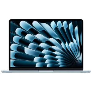لپ‌تاپ 13.6 اینچی اپل مدل MacBook Air MDHJ4 2026 LLA با پردازنده 10 هسته‌ای M5، رم 16 گیگابایت، نمایشگر Liquid Retina با رزولوشن 2560×1664، حافظه SSD با ظرفیت 1 ترابایت، پشتیبانی از Wi-Fi 7 و شارژدهی تا 18 ساعت