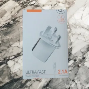 شارژر دیواری 10.5 وات مدل 2.1A) به همراه کابل تبدیل MICROUSB