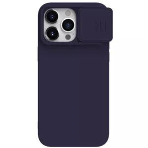 کاور نیلکین مدل CamShield Silky Silicone مناسب برای گوشی موبایل اپل iPhone 15 Pro Max