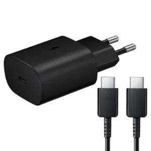 شارژر دیواری 25 وات کوکلاسیک مدل Galaxy-A24 به همراه کابل تبدیل USB-C