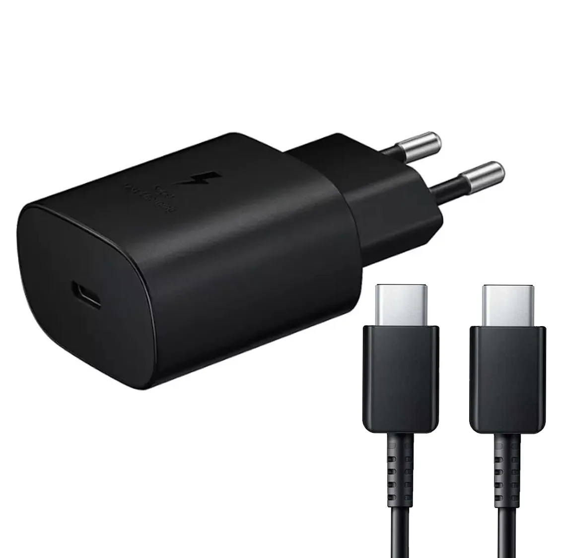 شارژر دیواری 25 وات کوکلاسیک مدل Galaxy-A24 به همراه کابل تبدیل USB-C