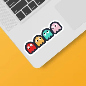 استیکر لپ تاپ و موبایل گوفی طرح بازی قدیمی کد GH32