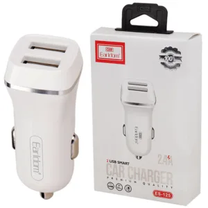 شارژر فندکی 12 وات دو پورت ارلدام مدل ES-125