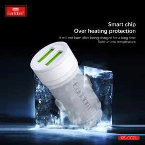 شارژر فندکی 12 وات ارلدام مدل CC23 2.1A