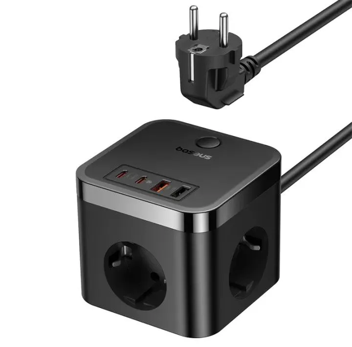 شارژر رومیزی 30 وات بیسوس مدل  PowerCombo BPS30-3E