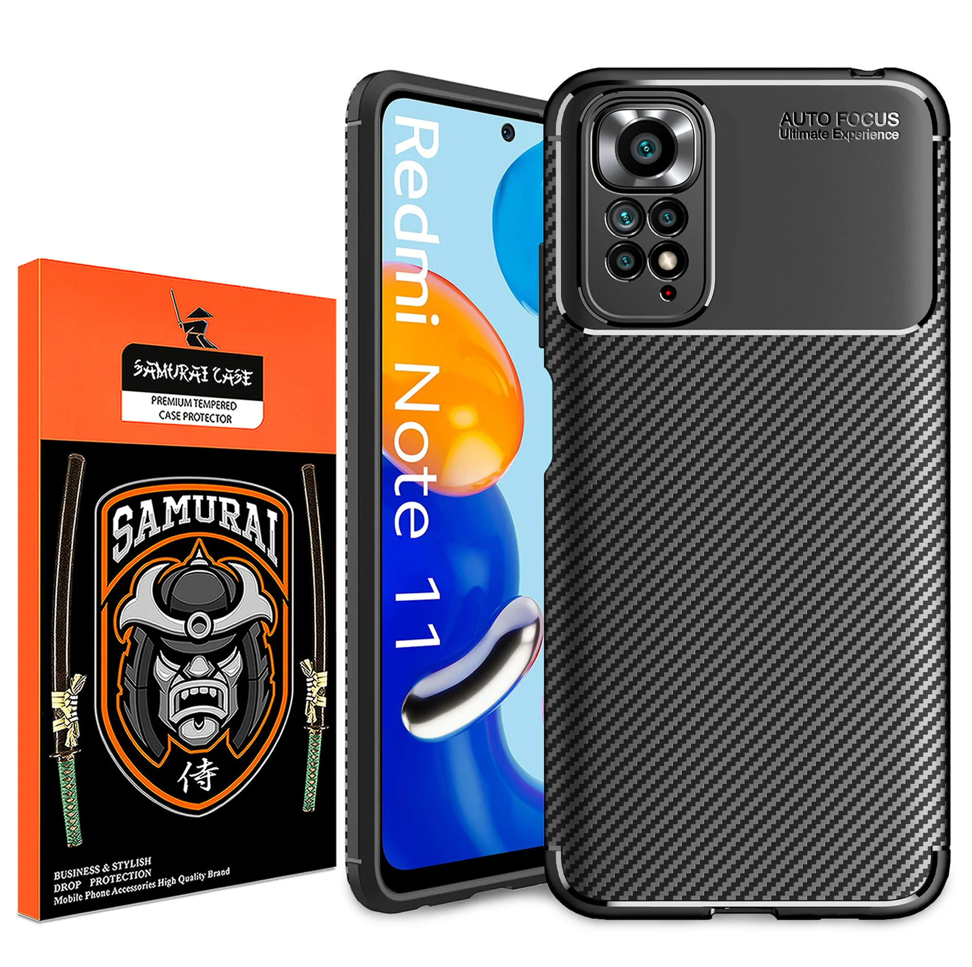 کاور سامورایی مدل AF مناسب برای گوشی موبایل شیائومی Redmi Note 11 4G / Note 11S 4G