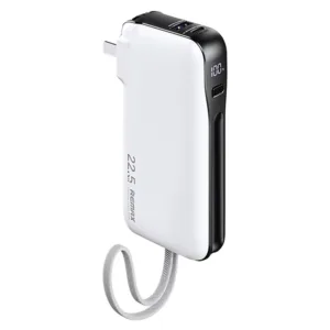 پاوربانک ریمکس مدل RPP-35-20W+22.5W-TYPE-C Cabled ظرفیت 10000 میلی آمپرساعت