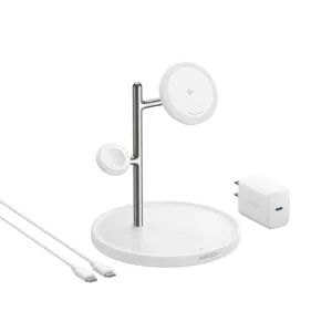 شارژر بی سیم 15 وات انکر مدل A25M3 به همراه کابل USB-C و آداپتور