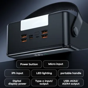 پاوربانک 27 وات ریمکس مدل FP-1 27W ظرفیت 100000 میلی آمپر ساعت