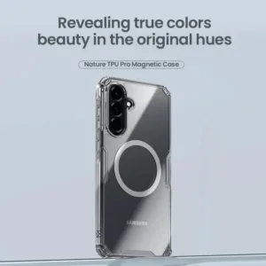 کاور نیلکین مدل Nature TPU Pro Magnetic مناسب برای گوشی موبایل سامسونگ Galaxy A56/A37/A36