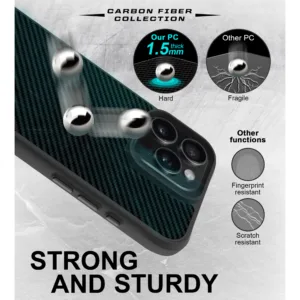کاور سامورایی مدل Carbon Fiber مناسب برای گوشی موبایل اپل iPhone 16 Pro Max