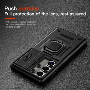 کاور سامورایی مدل Shockproof مناسب برای گوشی موبایل سامسونگ Galaxy S25 Ultra