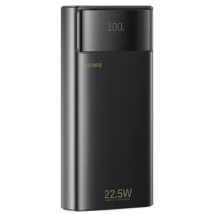پاوربانک 22.5 وات ریمکس مدل 3Cble ظرفیت 20000 میلیآمپرساعت