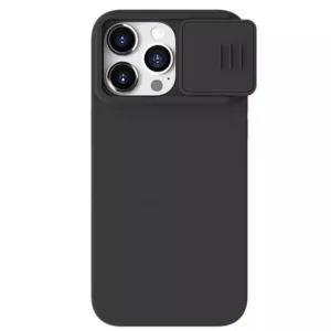 کاور نیلکین مدل CamShield Silky Silicone مناسب برای گوشی موبایل اپل iPhone 15 Pro Max