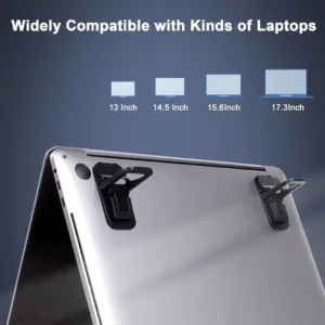 پایه نگهدارنده لپتاپ مدل Aluminum alloy Q2 مناسب برای لپ تاپهای17 اینچی و کوچکتر بسته 2 عددی