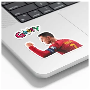 استیکر و برچسب گوفی مدل کریستیانو رونالدو بازیکن فوتبال طرح Ronaldo کد CR7-GX701 مجموعه 7 عددی
