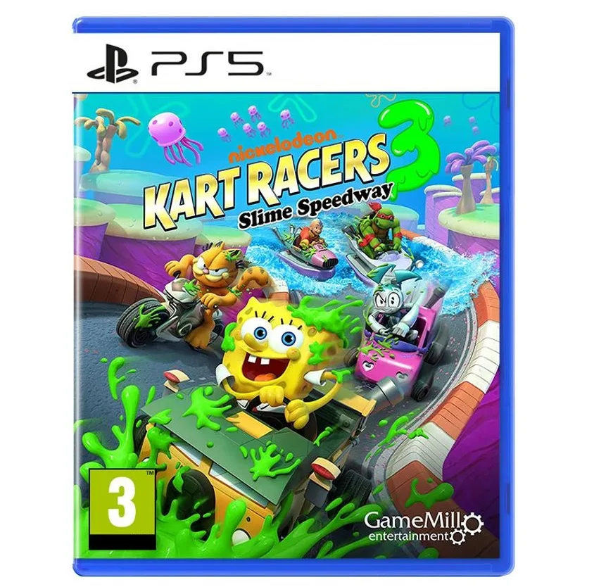 بازی Nickelodeon Kart Racers 3 Slime Speedway نسخه استاندارد مخصوص PS5