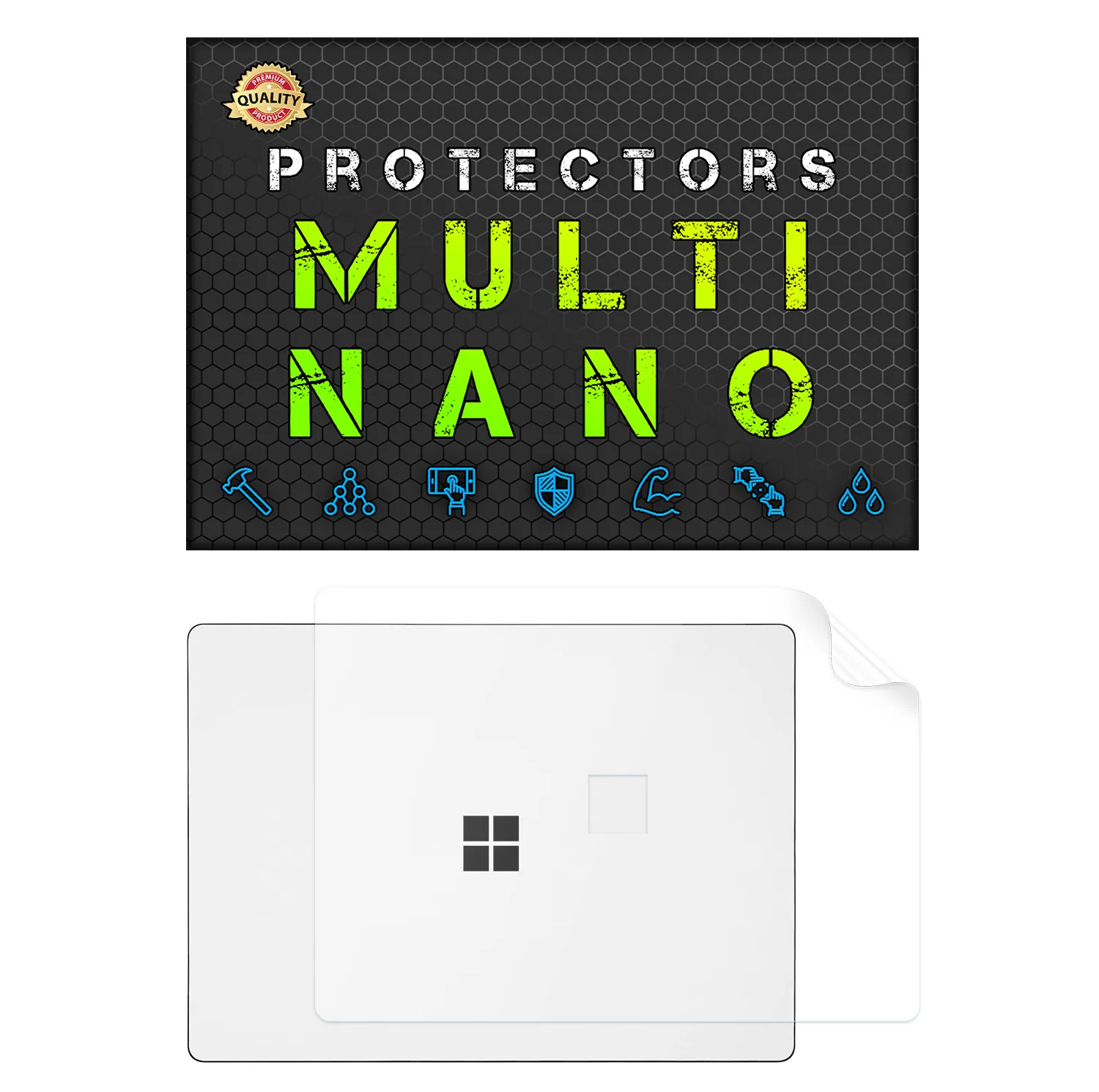محافظ پشت لپ تاپ مولتی نانو مدل X-F1T مناسب برای لپ تاپ مایکروسافت Surface Laptop 4 2021 13.5 inch