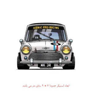 استیکر لپ تاپ طرح مینی ماینر کد 2194