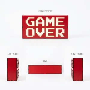 لایت باکس گیمینگ مدل R - GAME OVER