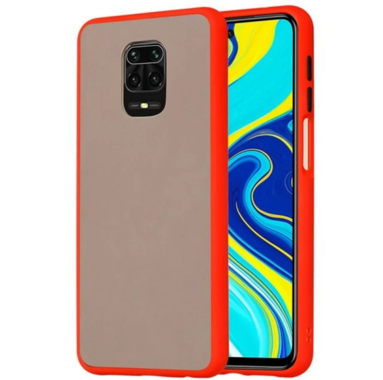 کاور مدل پشت مات طرح 001 مناسب برای گوشی موبایل شیائومی REDMI NOTE9S / NOTE9 PRO