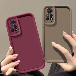 کاور موکولو مدل Silicone Puffer Apple Strap مناسب برای گوشی موبایل شیائومی Redmi Note 11 Pro 4G به همراه بند آویز