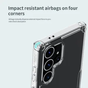 کاور نیلکین مدل Nature TPU Pro مناسب برای گوشی موبایل سامسونگ Galaxy S26 Ultra